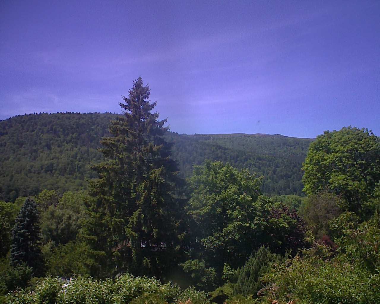 Le Day: Le mont d'or vu de Vallorbe