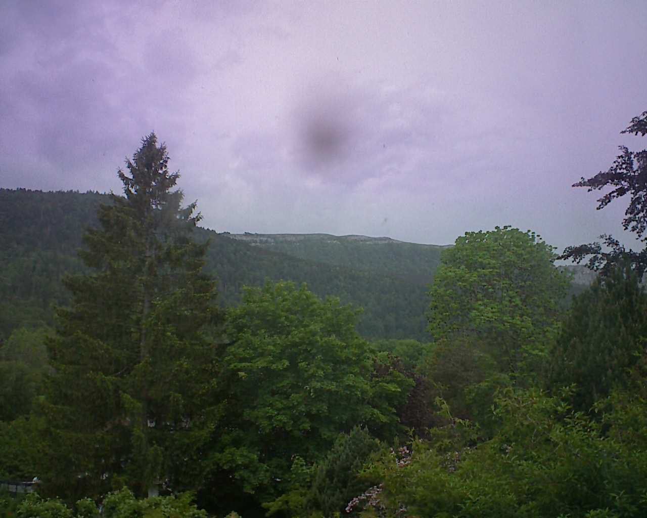 Le Day: Le mont d'or vu de Vallorbe