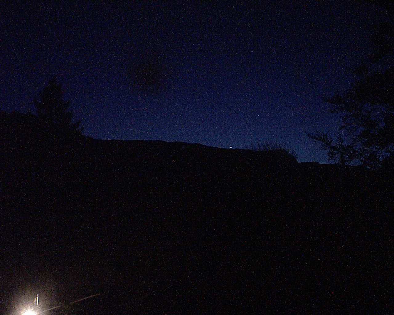 Le Day: Le mont d'or vu de Vallorbe