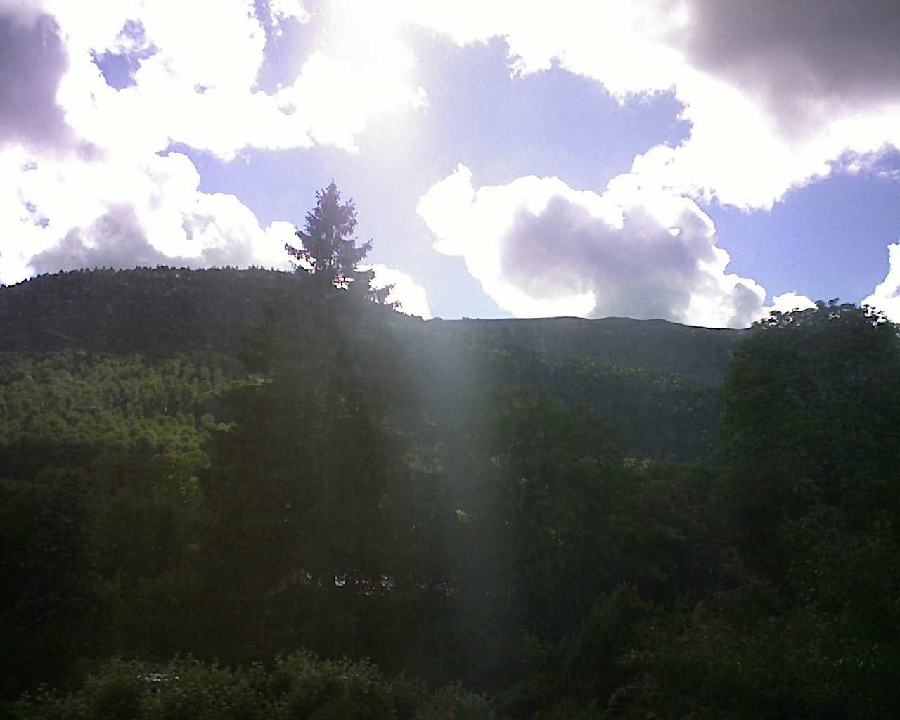 Le Day: Le mont d'or vu de Vallorbe