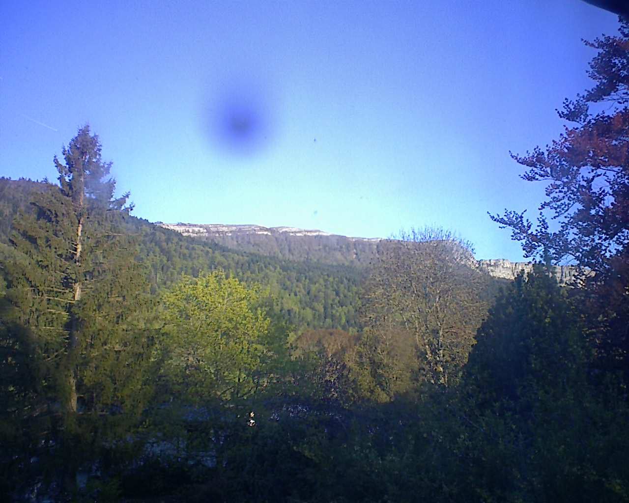 Le Day: Le mont d'or vu de Vallorbe