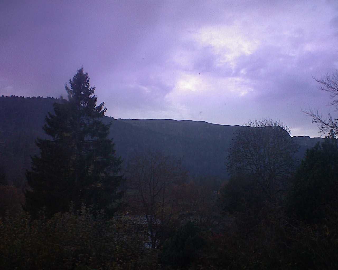 Le Day: Le mont d'or vu de Vallorbe