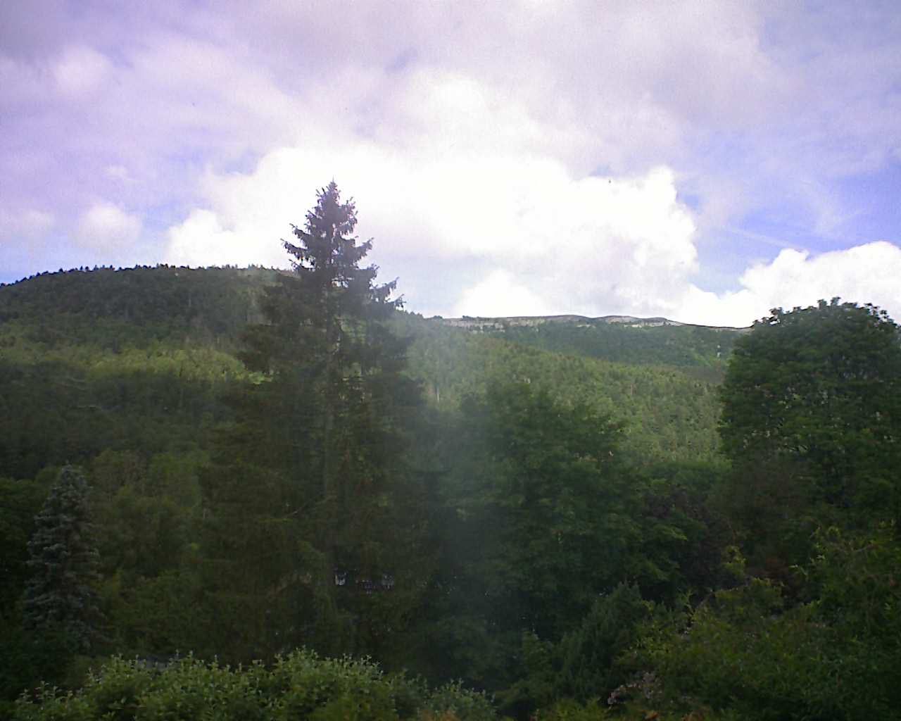 Le Day: Le mont d'or vu de Vallorbe