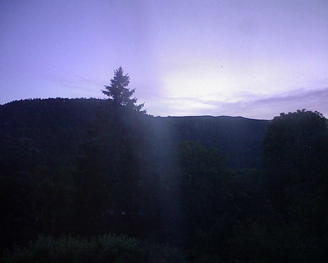 Le Day: Le mont d'or vu de Vallorbe