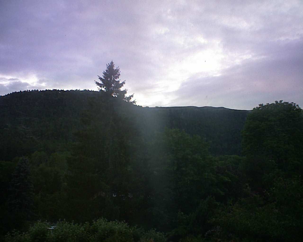 Le Day: Le mont d'or vu de Vallorbe