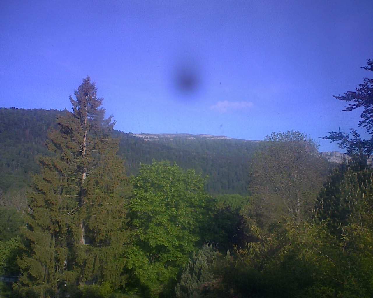 Le Day: Le mont d'or vu de Vallorbe