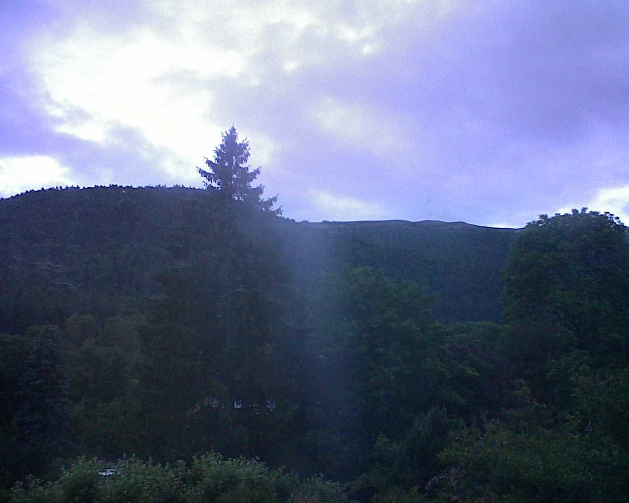 Le Day: Le mont d'or vu de Vallorbe