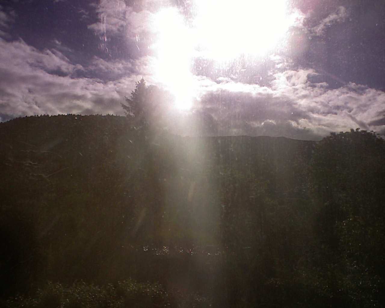 Le Day: Le mont d'or vu de Vallorbe