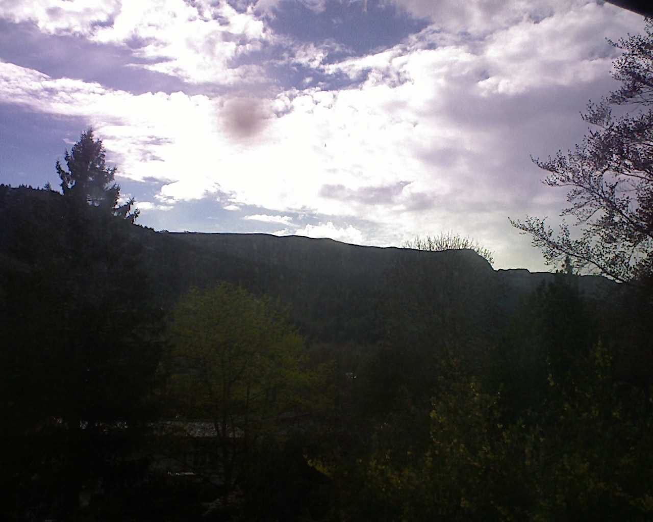 Le Day: Le mont d'or vu de Vallorbe