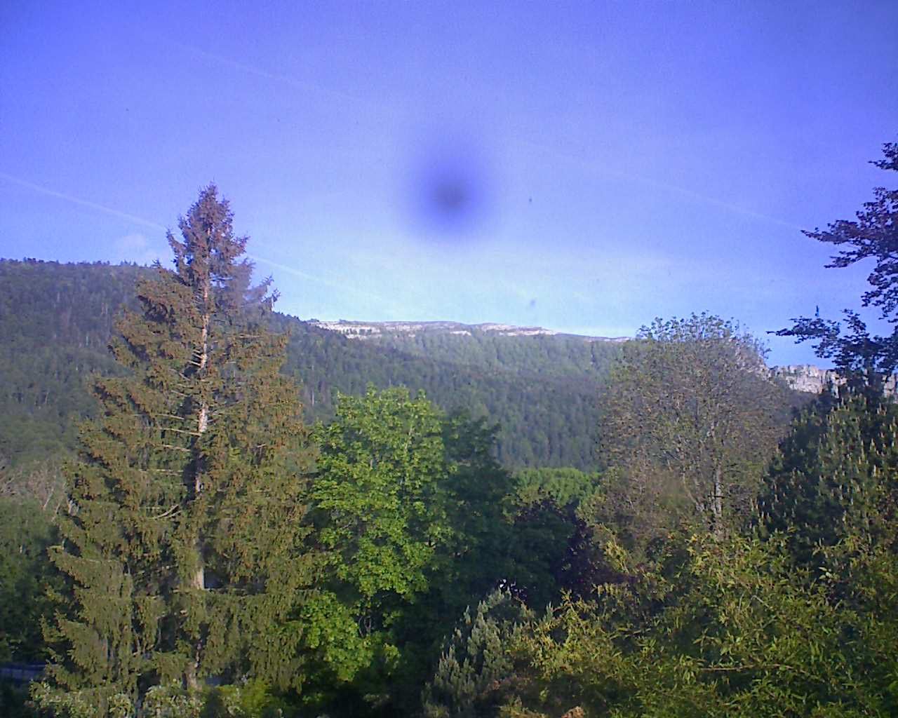 Le Day: Le mont d'or vu de Vallorbe