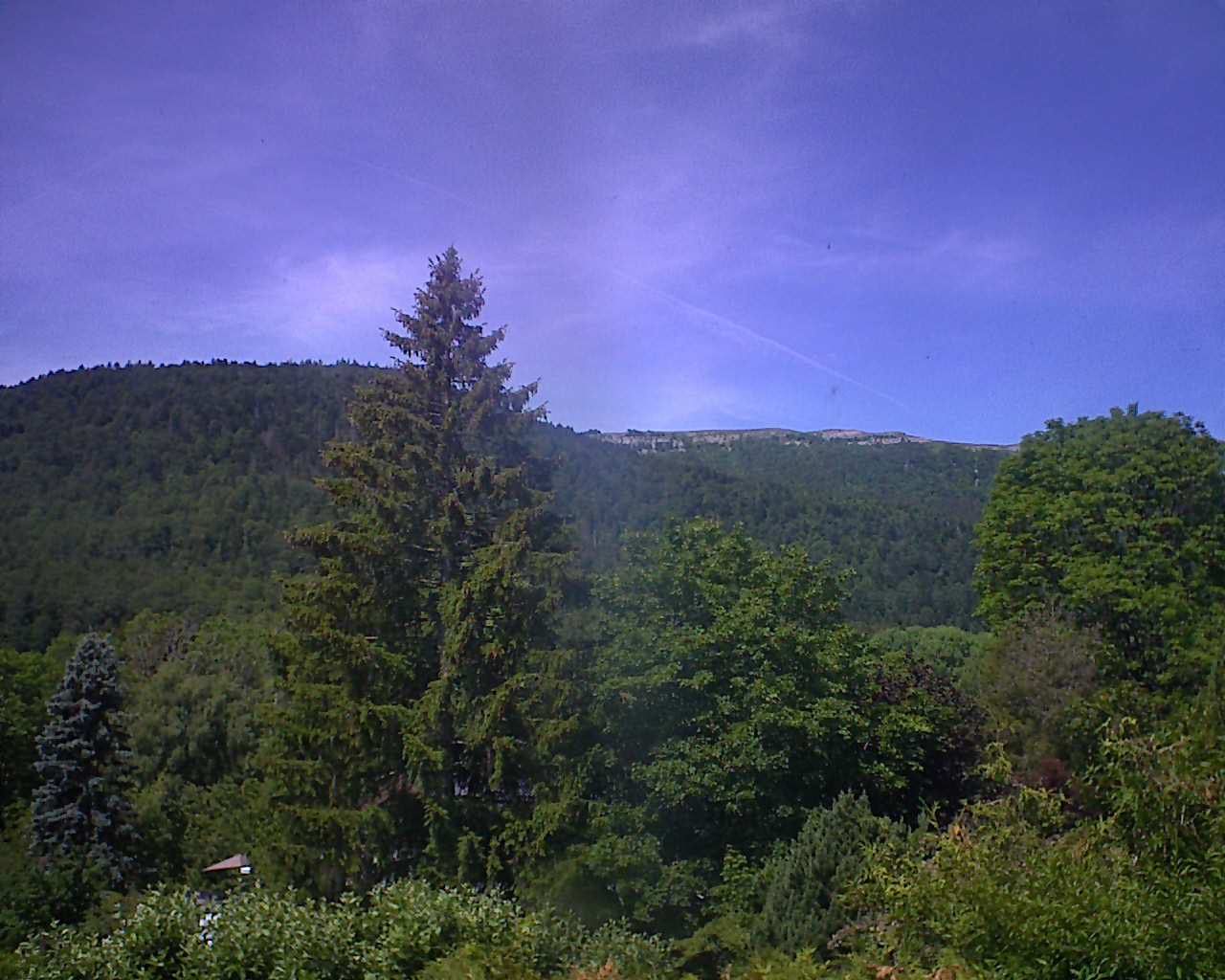 Le Day: Le mont d'or vu de Vallorbe