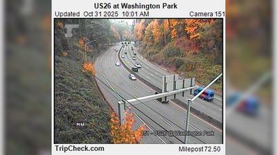 Washington Park Traffic in Portland