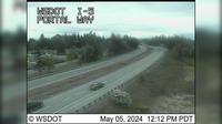 Bellingham: I-5 at MP 263.6: Portal Way - Day time