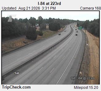 Traffic Cam Fairview: I-84 at 223rd