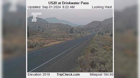 Traffic Cam Malheur County: US-20: Drinkwater Pass, OR: Drinkwater Pass