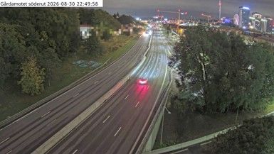 Traffic Cam Orgryte-Harlanda: Gårdamotet Söderut