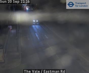 Traffic Cam Acton: The Vale - Eastman Rd