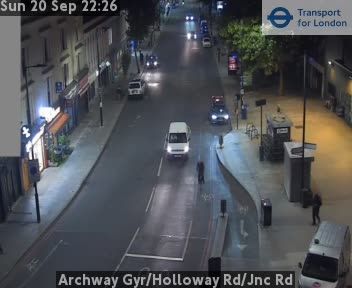 Traffic Cam North Cheam: Archway Gyr/Holloway Rd/Jnc Rd