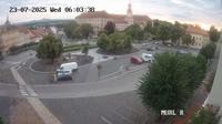 Roudnice nad Labem: Karlovo náměstí - Roudnice castle
