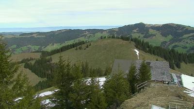 Val-de-Charmey: Vounetse - Vue de la vallée