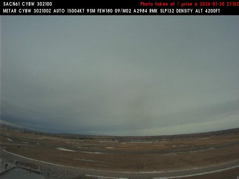 Traffic Cam Cochrane: Springbank Airport