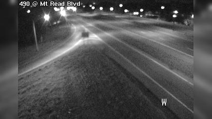 Traffic Cam Rochester › East: I-490 at Mt. Read Blvd
