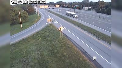 Rochester › East: I-490 at Mt. Read Blvd
