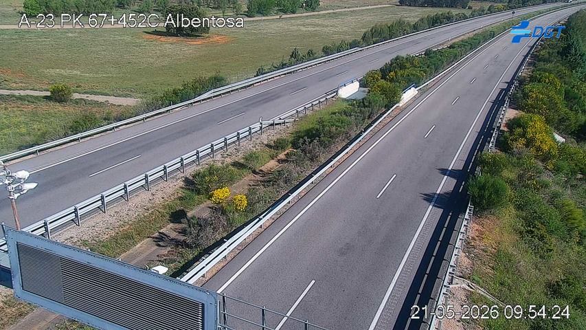Traffic Cam Albentosa › North