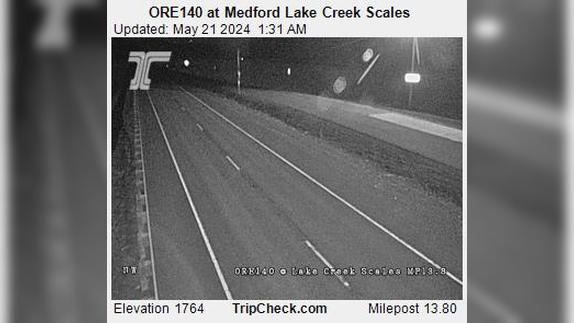 Traffic Cam Eagle Point: ORE140 at Medford Lake Creek Scales