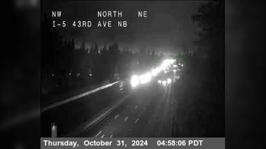 Traffic Cam Sacramento › North: Hwy 5 at 43rd Ave