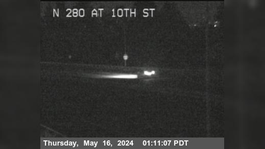 Traffic Cam Downtown Historic District › North: TVC37 -- I-280 : 10th Street