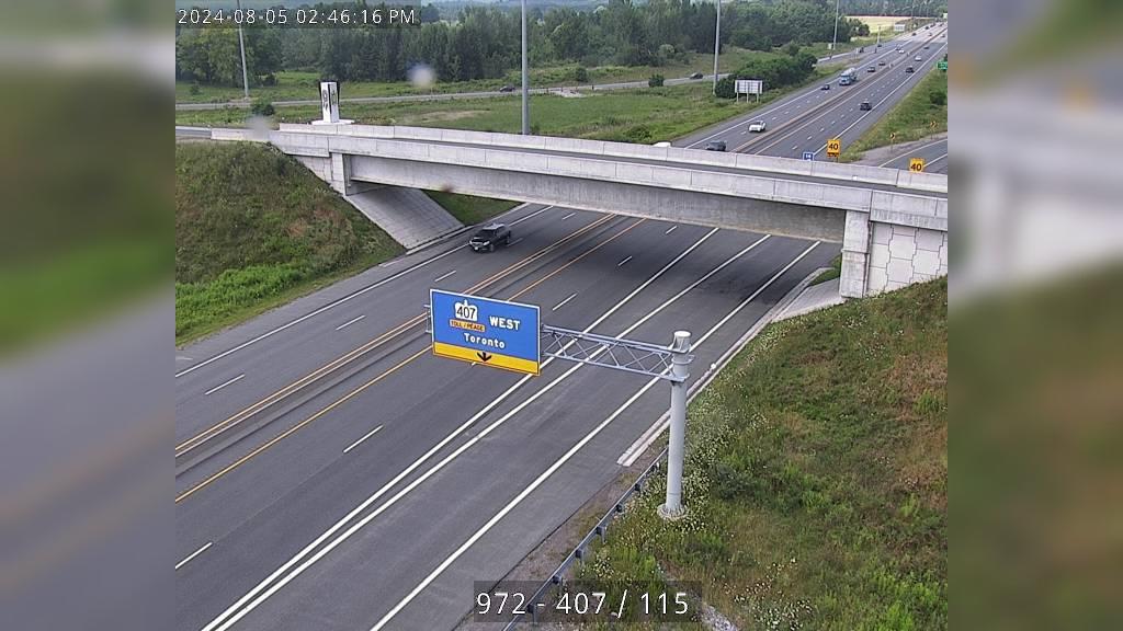 Traffic Cam Clarington: Highway 115 near Hwy 407