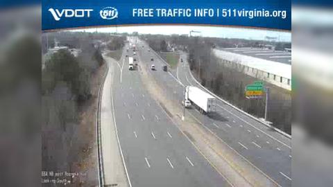 Traffic Cam City Center: I-664 - MM 4 - NB - IL BEFORE ABERDEEN ROAD