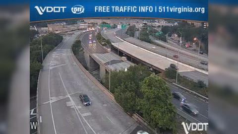 Traffic Cam Arlington View: I-395 - MM 8 - SB - Exit 8B, Route 27 - Washington Blvd