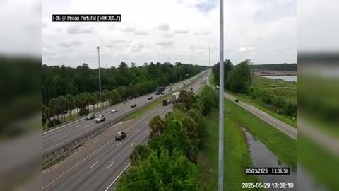 Traffic Cam Jacksonville: I-95 @ Pecan Park Rd