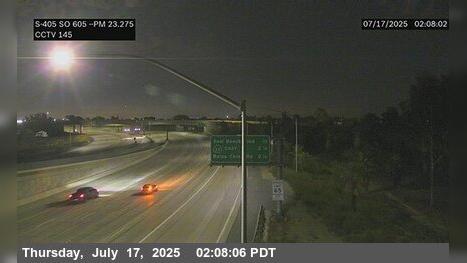 Traffic Cam Seal Beach › South: I_405 : SO I-605