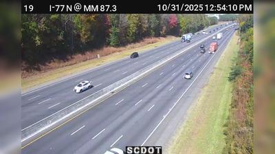 Carowood Traffic at I-77 MM 873