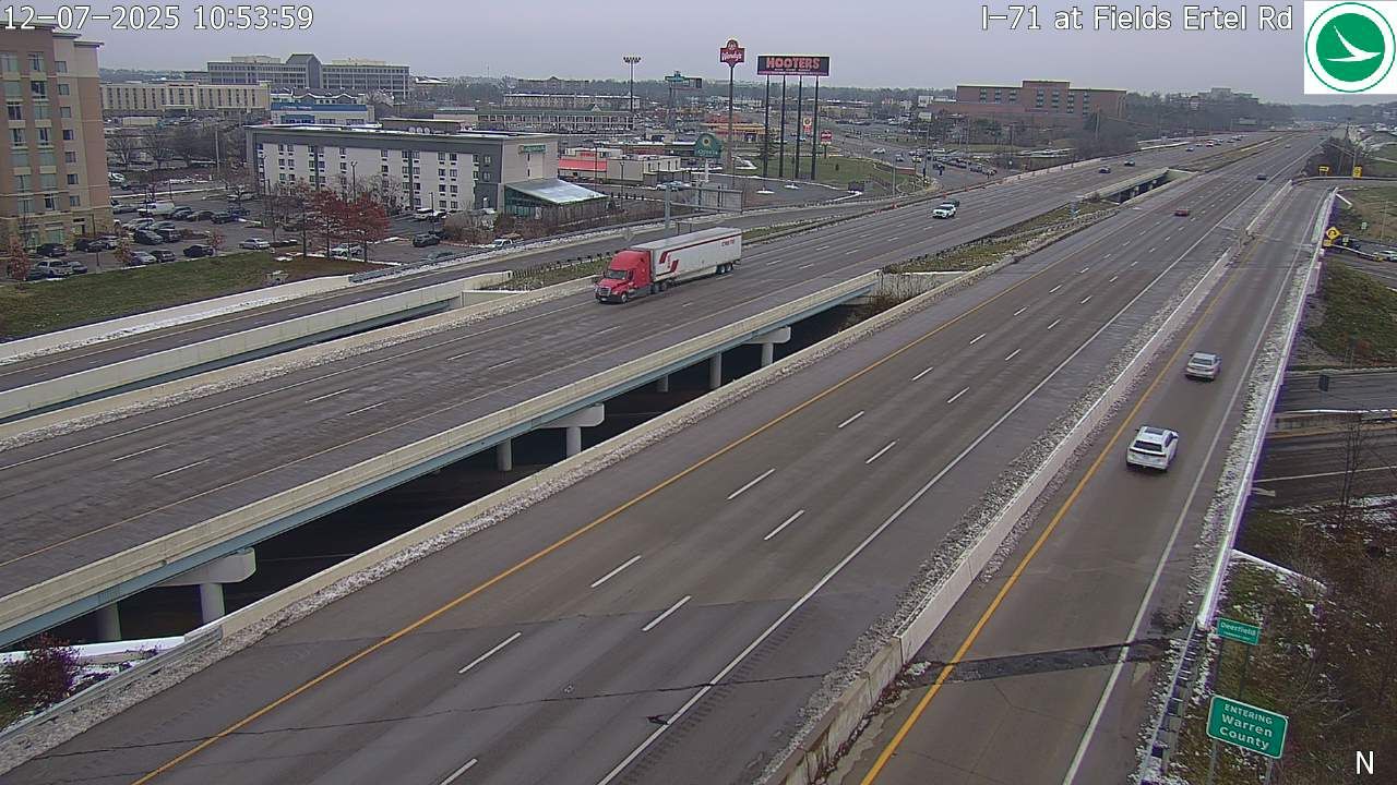 Traffic Cam Snidercrest: I-71 at Mason-Montgomery/Fields Ertel Rd