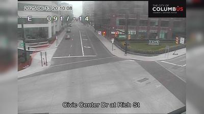 River South Traffic at Civic Center