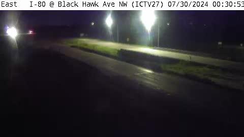 Traffic Cam Oxford: IC - I-80 @ Black Hawk Ave NW (27)