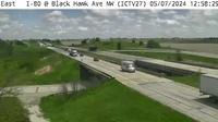 Oxford: IC - I-80 @ Black Hawk Ave NW (27) - Day time