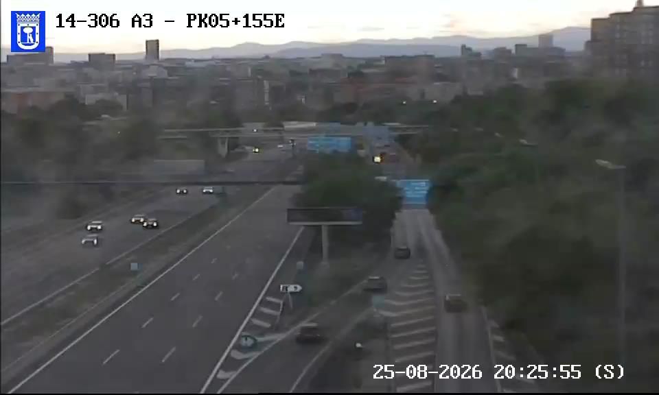 Traffic Cam Fontarron: A3 - PK 05+155 E