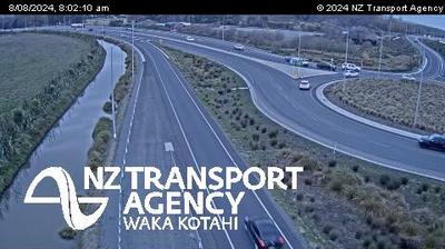 Christchurch Traffic: SH74 QEII Dr Roundabout