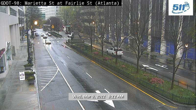 Traffic Cam Five Points: ATL-CAM-