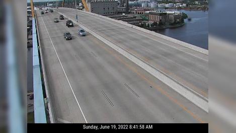 Traffic Cam Port of Milwaukee: I-794 @ North Hoan Bridge