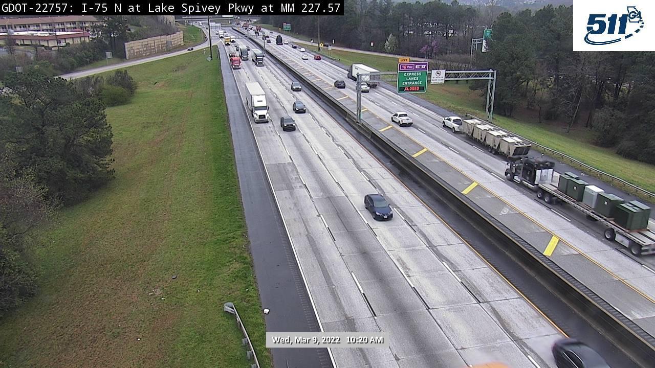 Traffic Cam Stockbridge: GDOT-CCTV-I--S-