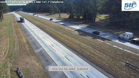 Traffic Cam Crawfordville: GDOT-CAM-I-20-148--1