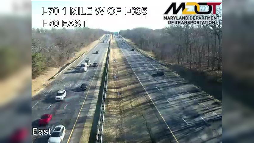 Traffic Cam Woodlawn: I-70 1 MI. W. of I-695 (403034)