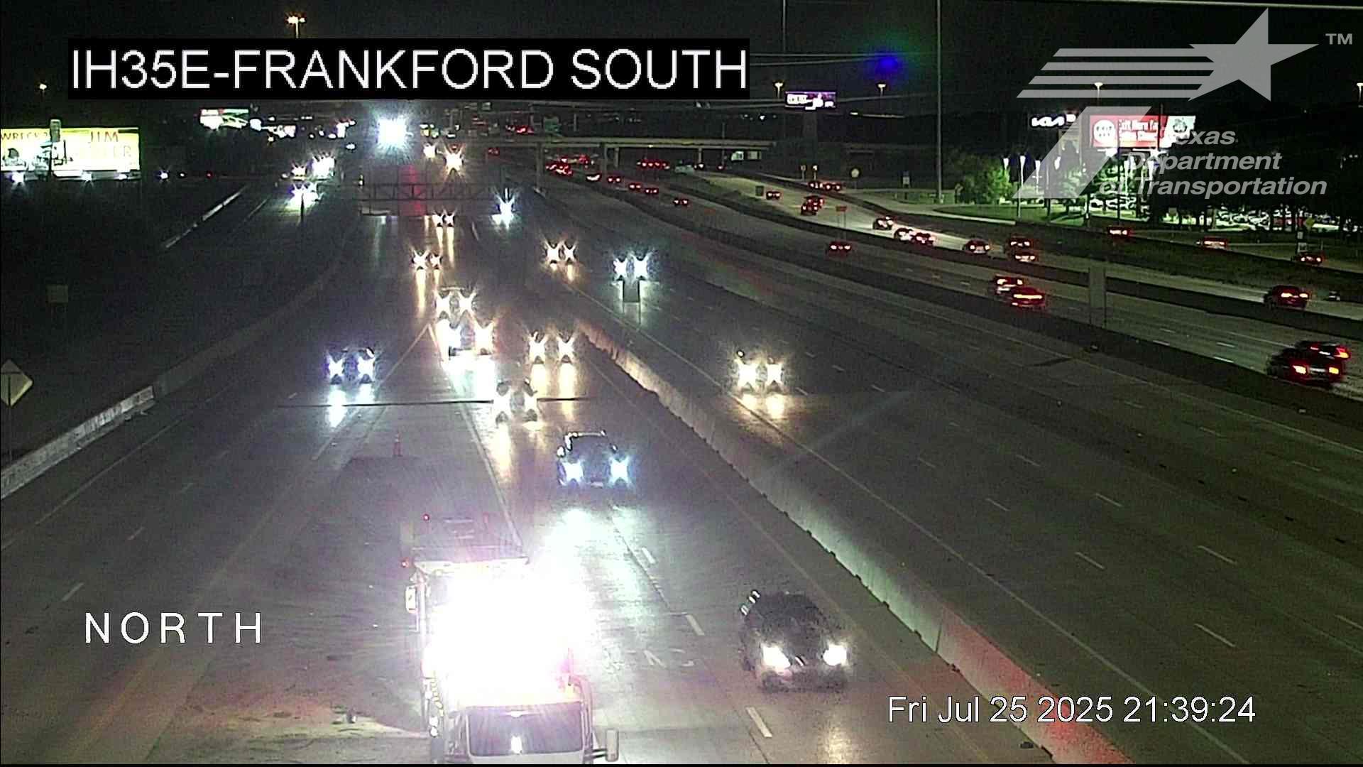 Traffic Cam Carrollton › North: I-35E @ Frankford South