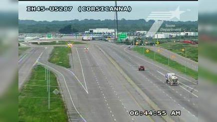 Traffic Cam Corsicana › North: I-45 @ US 287